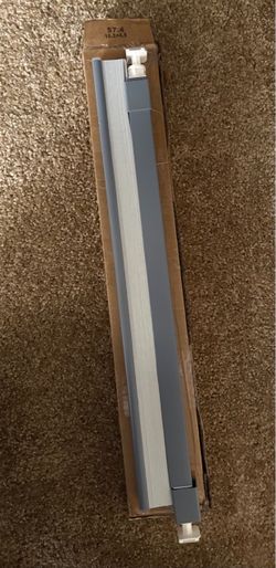 Gray Window Blind with Hardware