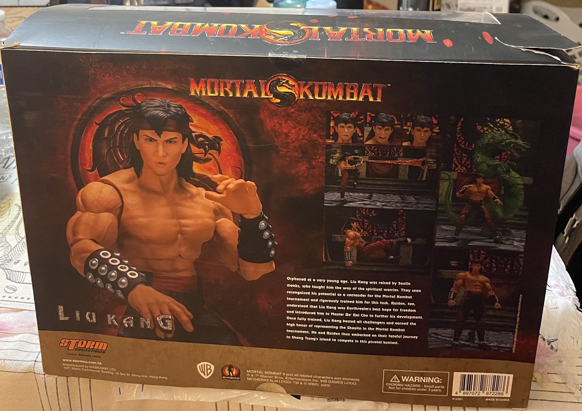 Liu Kang With Dragon