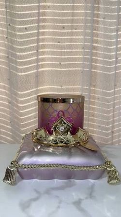 Sleeping Beauty Crown Pillow DISNEY 3-Wick Ped Bath & Body works
