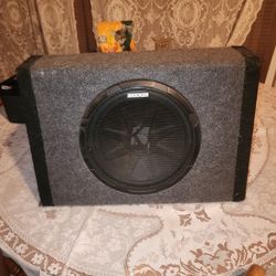 10 Inch Kicker Subwoofer W/ Built In Amp