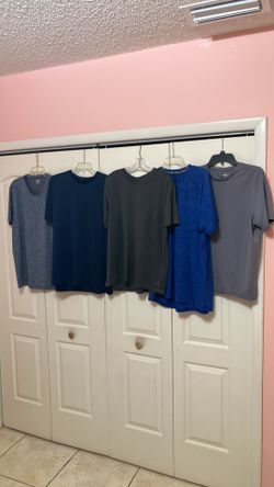 Men’s Exercise Shirts Lot