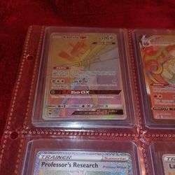 Pokemon Cards - Rainbow Rare 8 Cards