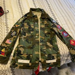 Off White Army Fatigue Jacket