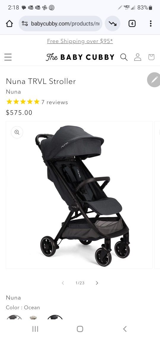Nuna Travel Stroller