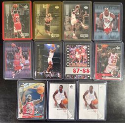 🏀🔥 MICHAEL JORDAN 65-CARD INSERT & VINTAGE LOT 🔥🏀
