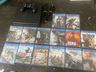 PS4 Slim bundle around 400gb