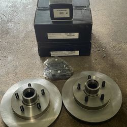 Front Rotors and Brake Pads 88-94 Chevy, GMC C1500
