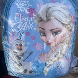 New! 16 Inch Princess Elsa Backpack ! 
