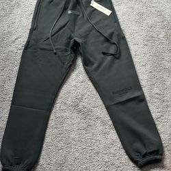 Essentials Sweatpants Stretch Limo Size Large 
