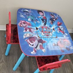 Paw Patrol Kids Table 