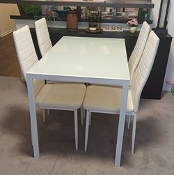 Dining set (white)