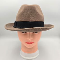 BDG 100% Wool Brown FedoraHat