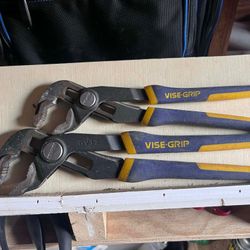 VISE-GRIP Groove Joint Pliers – Set of 2 – Like New