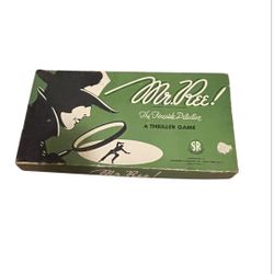 Selchow & Righter - Mr. Ree, The Fireside Detective-A Thriller Game 1954