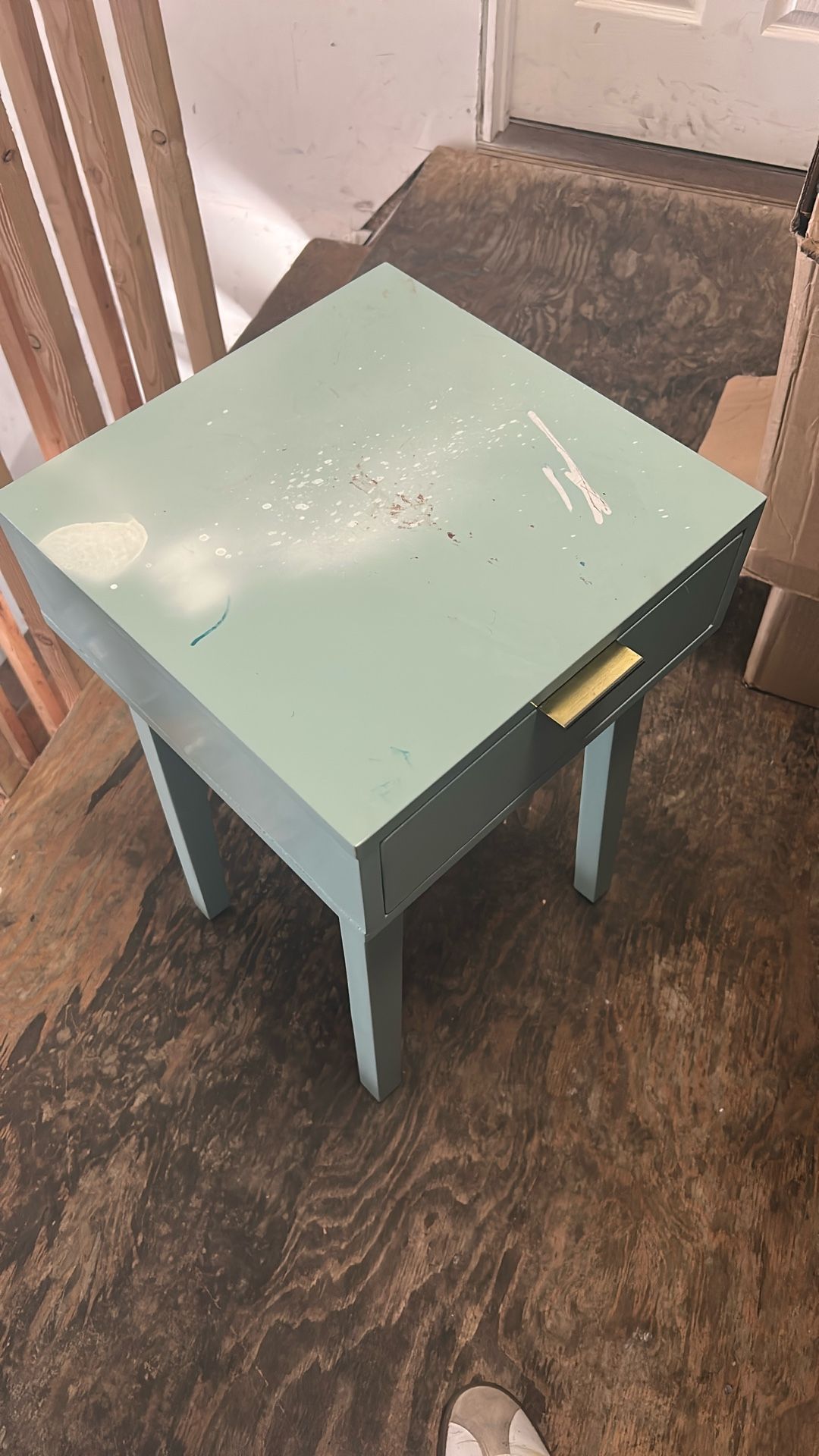 Teal Night Stand