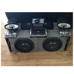 Alpine audio system (complete)