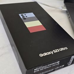 New Empty Box For Samsung Galaxy S23 Ultra