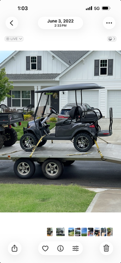 2022 Club Car Onward golf cart lifted