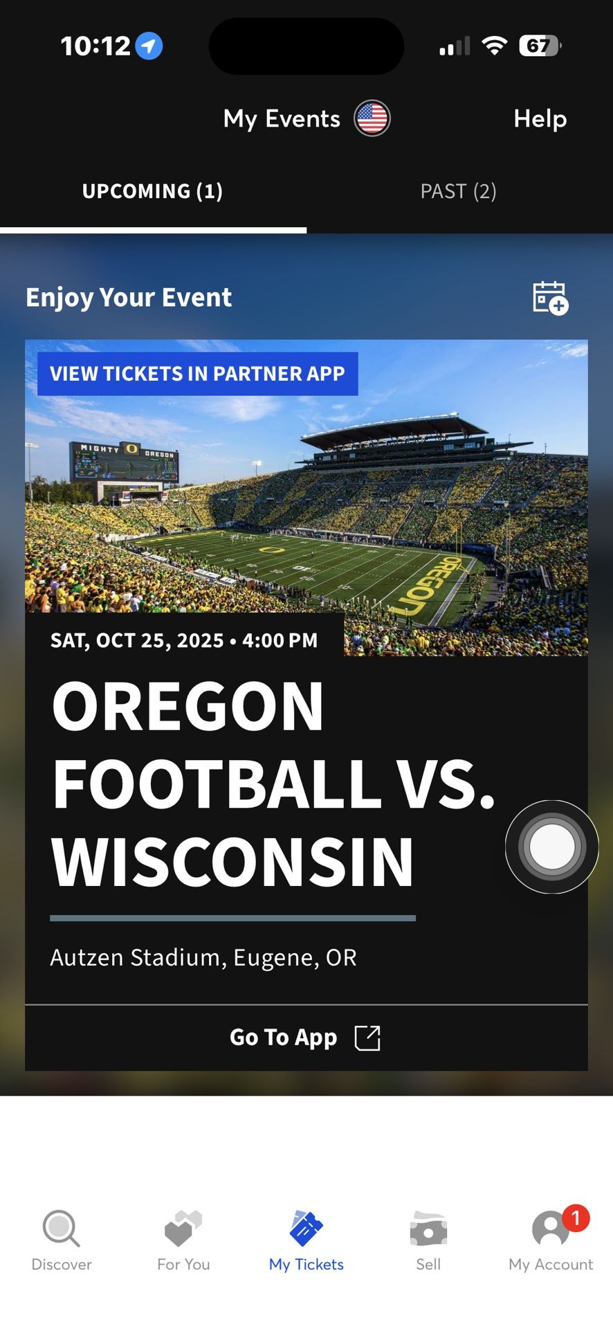 Oregon Ducks Tickets