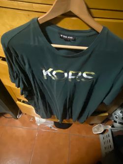 Michael Kors  green shirt 2XL