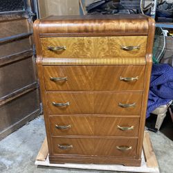 Art Deco Waterfall Dresser