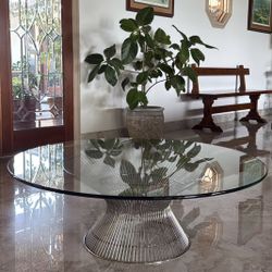 Platner, Designer Coffee Table (Used For Photo) 