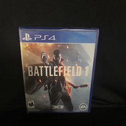 PLAYSTATION 4 PS4 GAME BATTLEFIELD 1 ONE