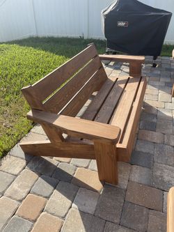 Adirondack Bench Love Seat 