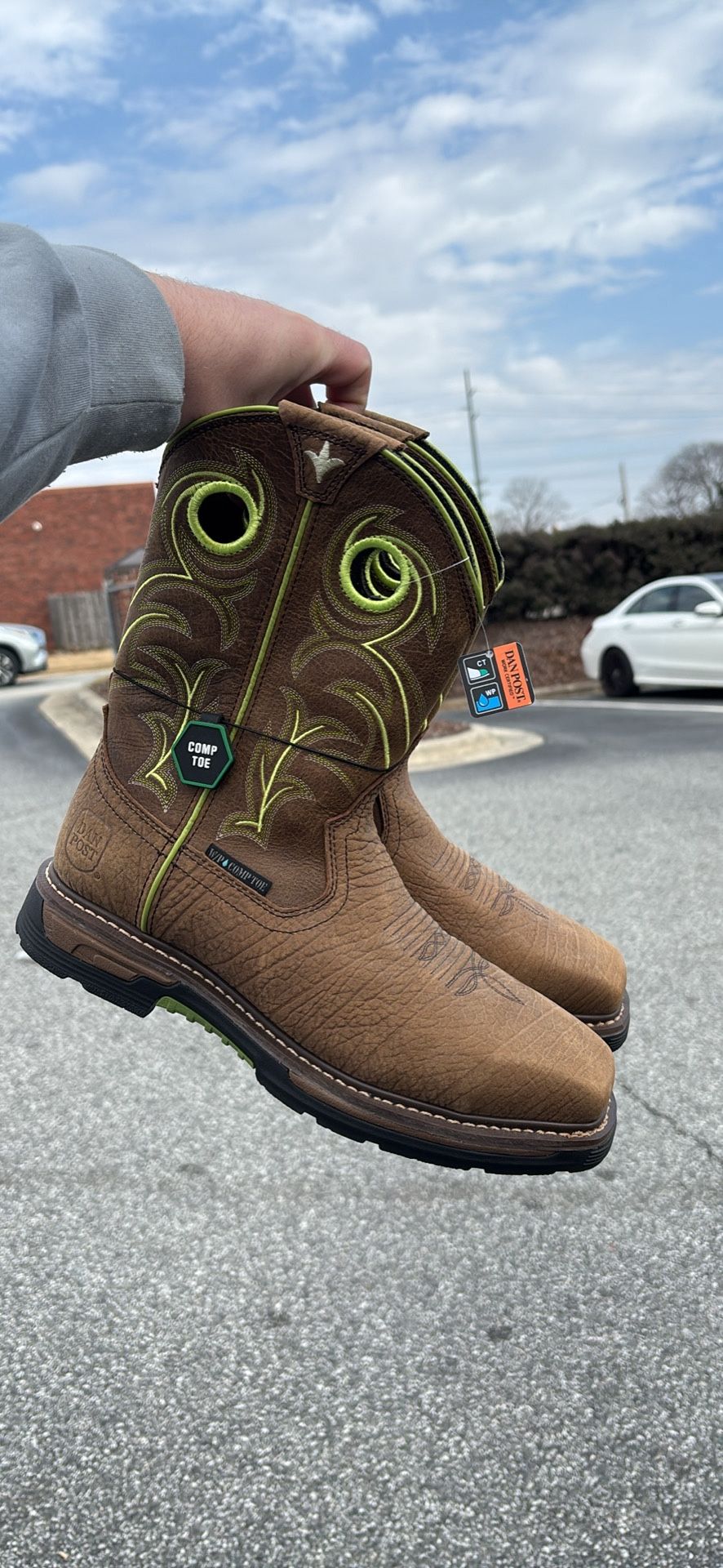 Dan Post Work Boots. Steel Toe. Brand New
