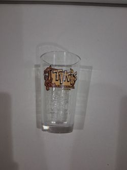 Glass cup, Tikis Grill & Bar Waikiki, 1944 Mai Tai, pint size