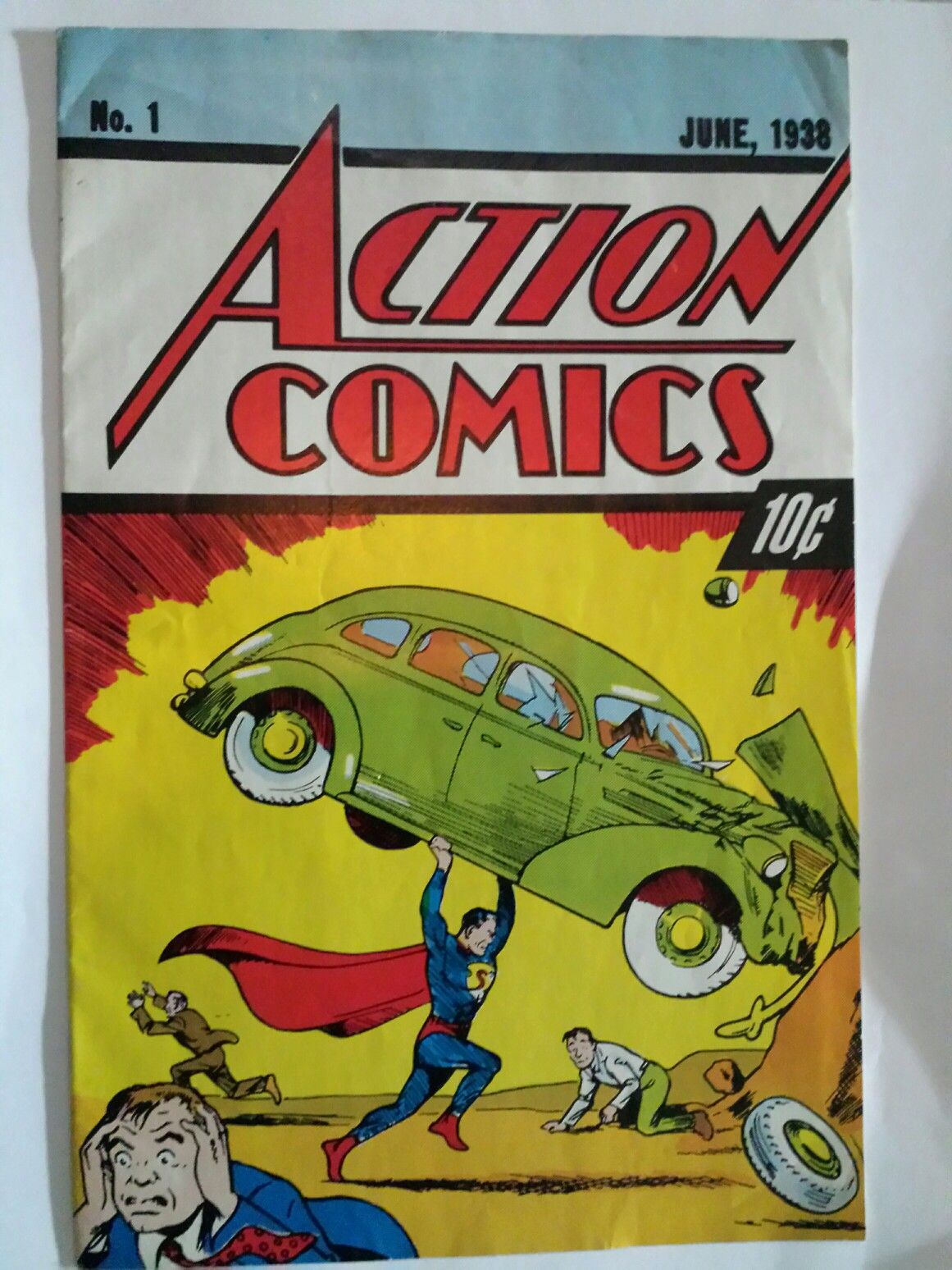 Superman DC Action Comics #1 No 1 June 1938 Replica Reprint