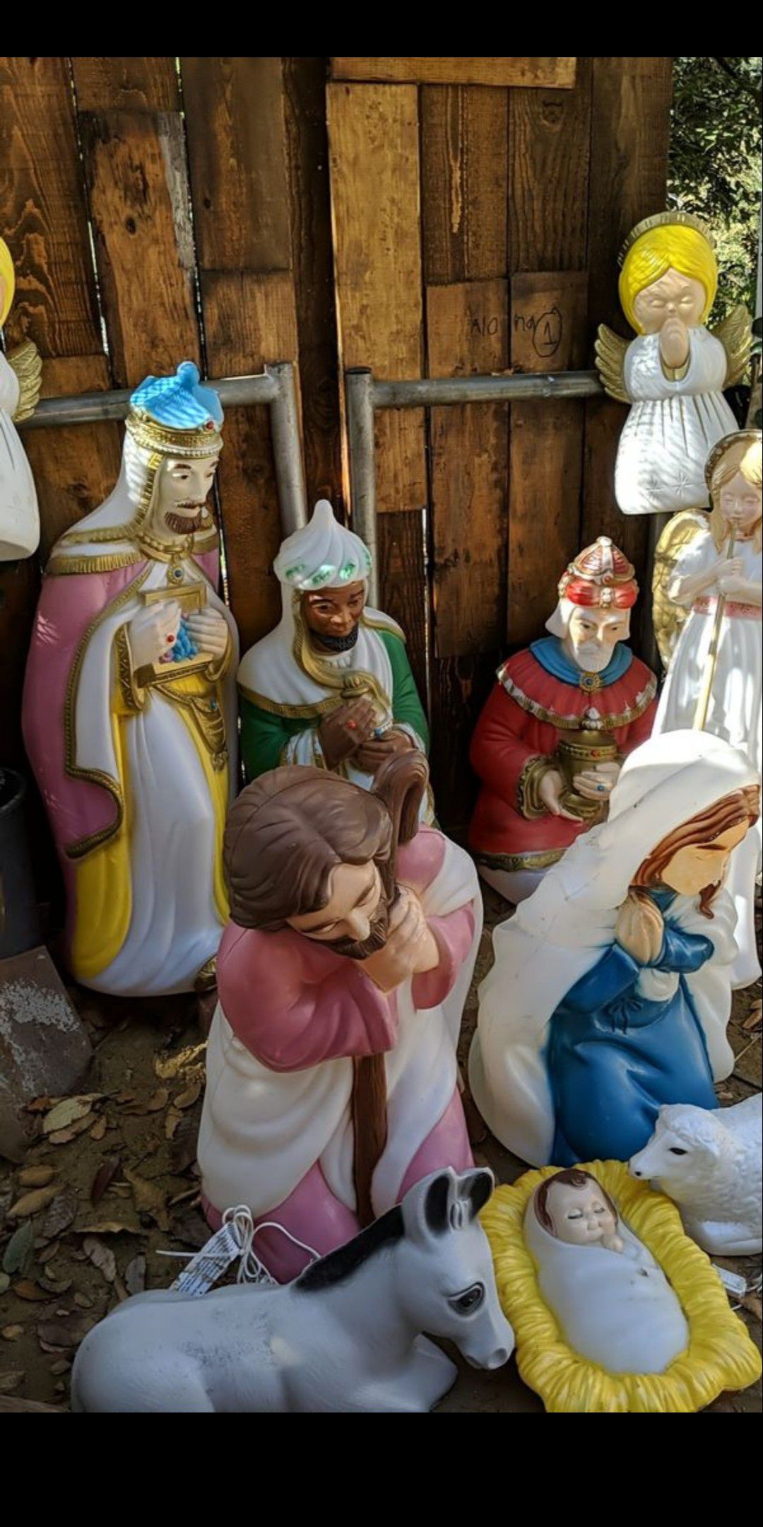 Nativity Set Blow Molds