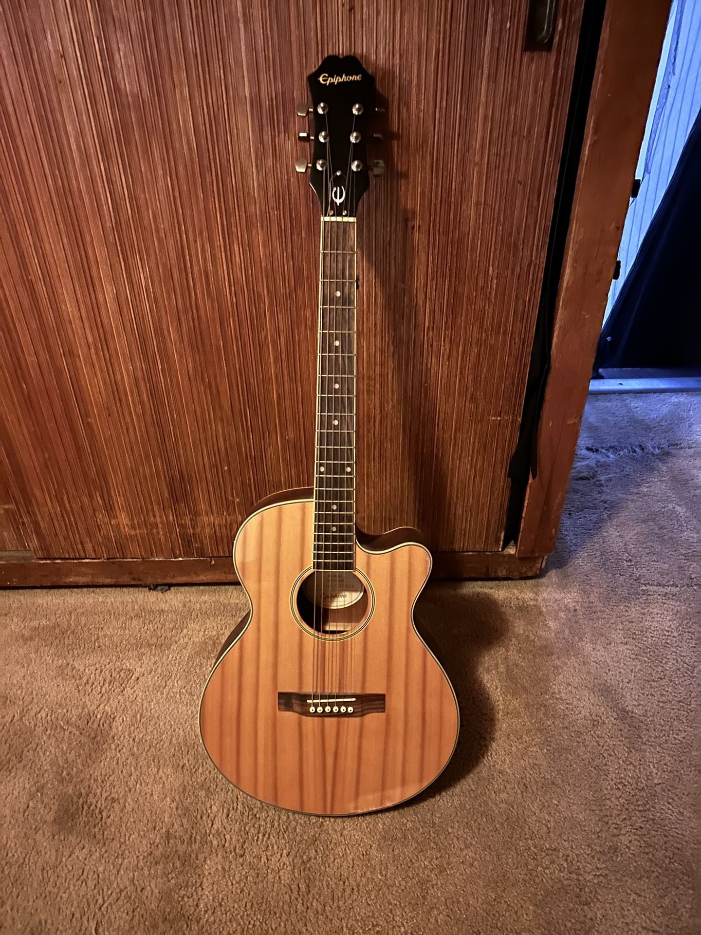 Epiphone acoustic electric guitar