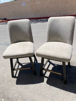 Ashley Burkhaus swivel bar stools