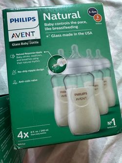 Phillips Avent Glass Baby Bottles