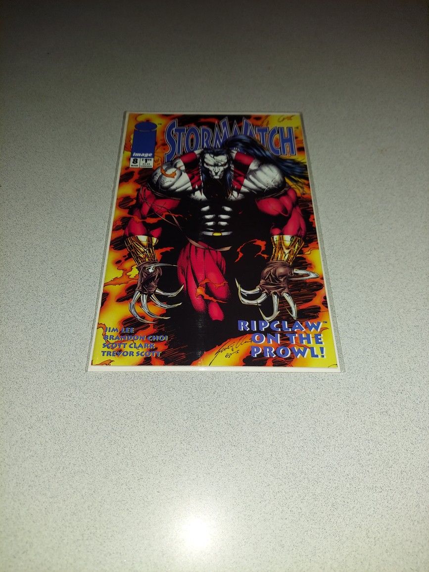 1994 STORM WATCH #8 COMIC BAGGED AND BOARDED 