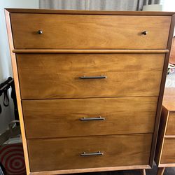 Living spaces Alton Cherry Dresser /nightstand