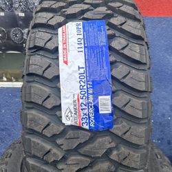 New Mud terrain Tires
