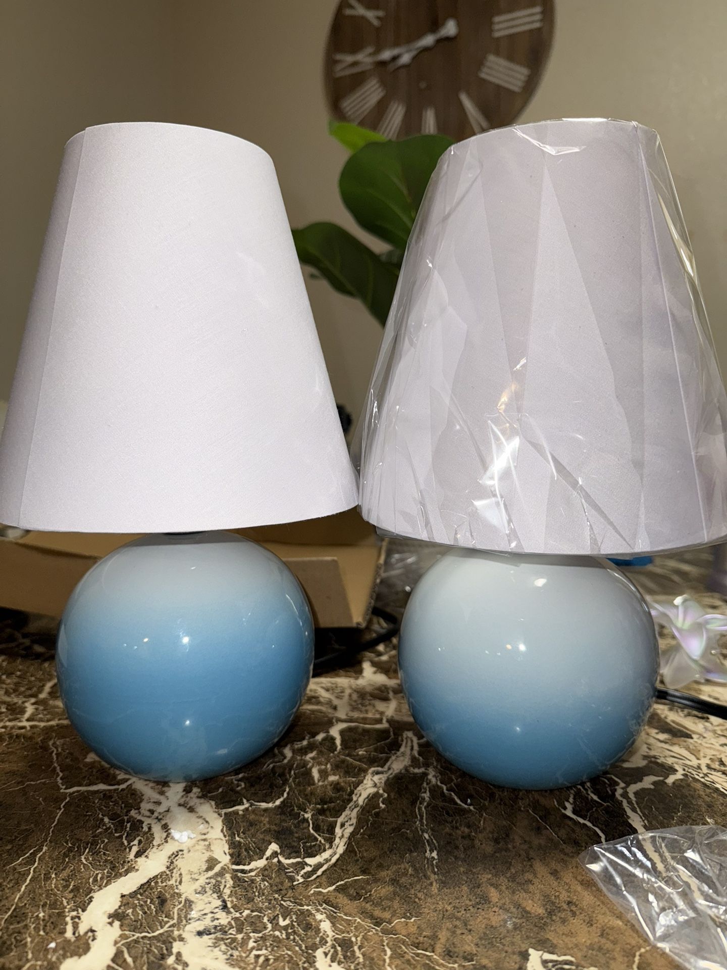 11 Inch Ceramic Table Lamps (2)