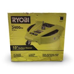 Ryobi Ry31SC15 15” Surface Cleaner- New In Box