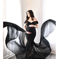 maternity photoshoot dress