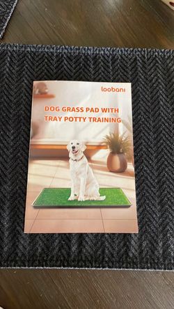 Dog Grass Pad with Tray Potty Training