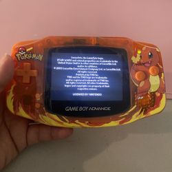Gameboy advance Charmander Backlit