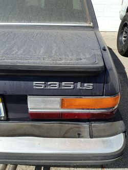 1988 BMW 535i/535is