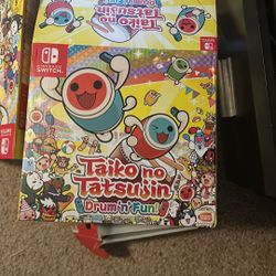 Taiko no Tatsujin Nintendo Switch Game and Controller