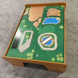 Wooden Train Table