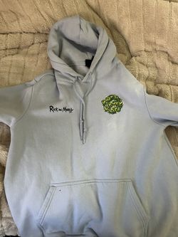 Blue Portal Boys rick And Morty Hoodie