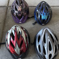 4 Bike Helmets