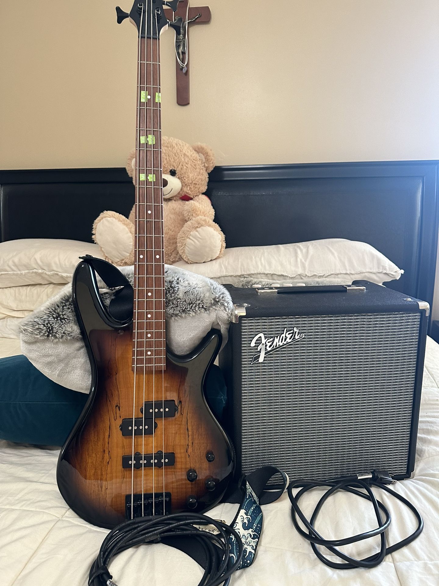 Bass Electrico Con Bocina