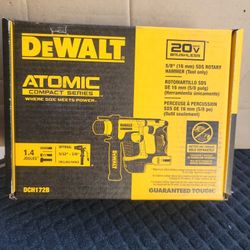 DEWALT ATOMIC 20V MAX CORDLESS BRUSHLESS ULTRA-COMPACT 5/8-IN SDS-PLUS HAMMER DRILL ( TOOL ONLY )